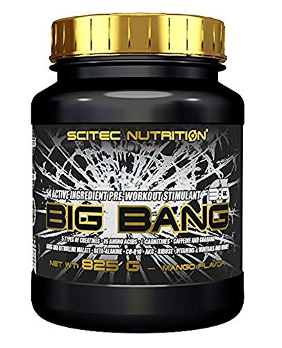 Scitec Nutrition Pre-workout Big Bang 3.0 Mango, 825g