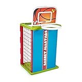 FEBER - Activity Cube 4 in 1, Aktivitätswürfel, komplettes Spielzeug, 3 Sportarten: Fußball, Basketball und Golf, ist ein Tisch, inklusive Zubehör, um Aktivität Kinder zu fördern, Famosa (FEB03000)