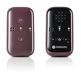 Motorola Audio Babyphone PIP12 – Babyphon DECT-Technologie – Baby Monitor Reichweite bis zu 450 Meter – Baby Phone mit Tonerkennung – Baby Handy Zwei-Wege-Kommunikation – Kunststoff – Lila
