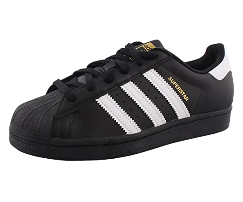 adidas Originals Superstar Herren Sneaker, (schwarz/weiß), 44 EU