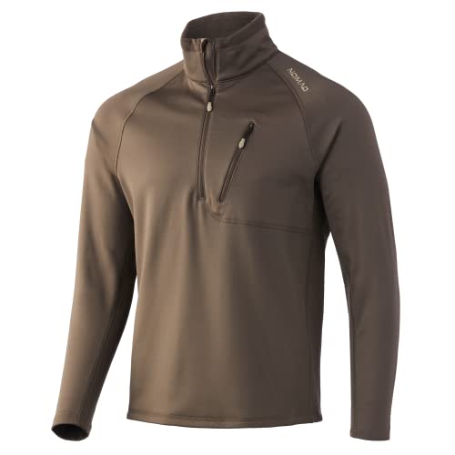 Nomad Herren Utility 1/2 Zip | Wind Resistant Hunting Jacket Pullover mit 1/2-Reißverschluss, mud, XX-Large