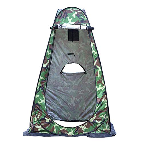 funnyfeng Camping Dusch Umkleidezelt Toilettenzelt, Pop-Up Zelt O Outdoorzelt Mobiles Personal WC Sichtschutz Wurfzelte Lagerzelt, Leicht Robust Einfache Einstellung Regenschutz im Freien