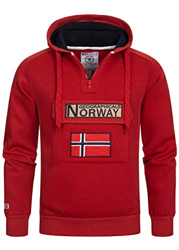 Geographical Norway Herren Pullover Gymclass Red L