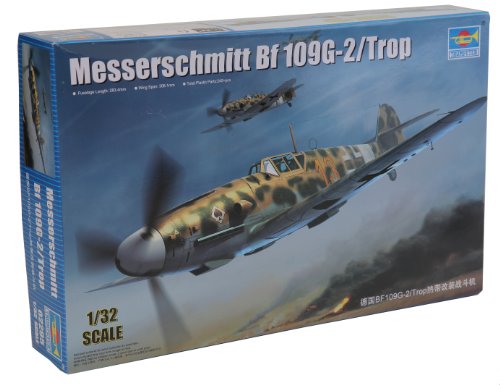 Trumpeter 02295 Modellbausatz Messerschmitt Bf 109G-2/Trop