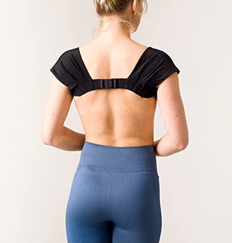 Swedish Posture® Feminine Geradehalter & Rückentrainer speziell für Damen | bessere Körperhaltung | weniger Rücken- & Schulterschmerzen (L-XL)