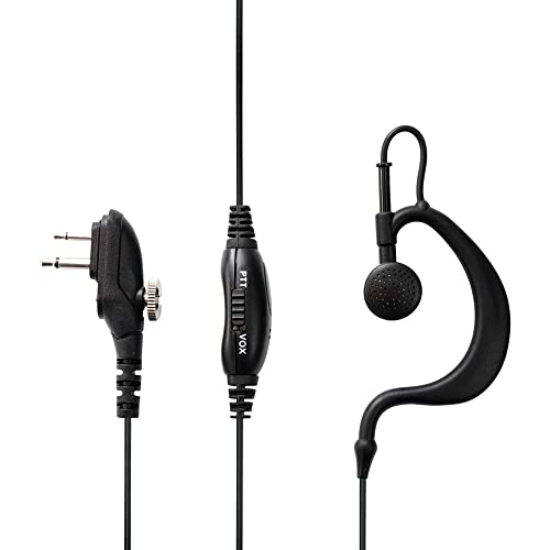 Midland mA-27 M Ohrbügel Headset kabelgebunden schwarz Kopfhörer und Micro - Headsets und Tonabnehmer (Headset, Ohrbügel, Schwarz, kabelgebunden, im Ohr sitzend)