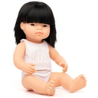 Miniland 31156 - Baby (asiatisches Mädchen) 40 cm