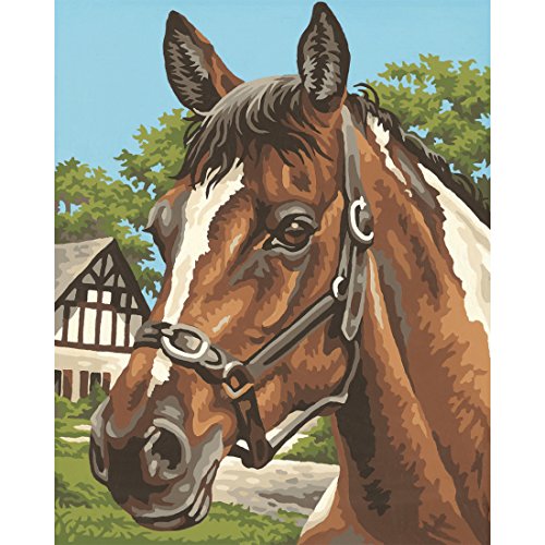 Schipper Pferdeporträt Malen nach Zahlen 24 x 30 cm