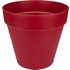 Elho Blumentopf Loft Urban mit Rollen Ø 40 cm x 35 cm Cranberry Rot