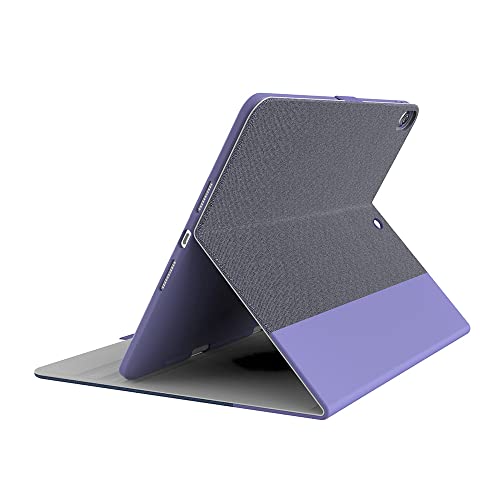 Cygnett TekView Slim Hülle für iPad 10.2 Zoll (2019) mit Apple Pencil Ständer Lila/Violett