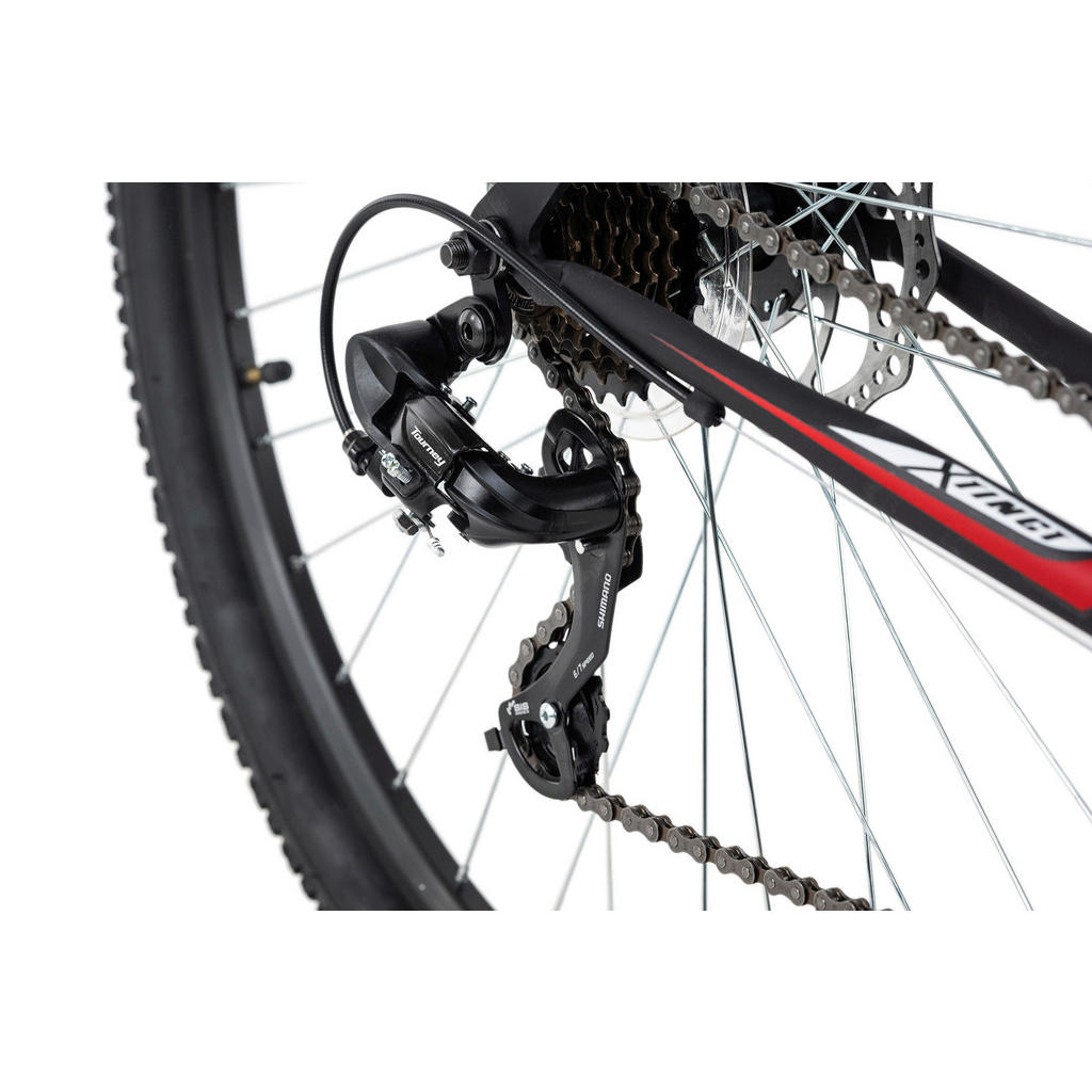 KS-Cycling Mountain-Bike Xtinct 29 Zoll Rahmenhöhe 46 cm 21 Gänge schwarz schwarz ca. 29 Zoll 4