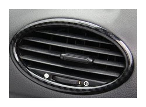 Auto Panel Dekoration Für Ford Für Focus 2 Mk2 2005-2008 Auto Air Vent Getriebe Wasserbecherhalter AC Panel Dekorative Innenabdeckung Innenleisten Dekoration (Color : Air Vent Trim 4pcs)
