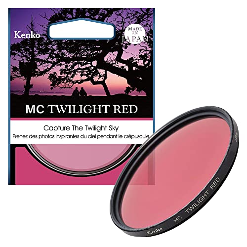 Kenko Effect Lens Filter MC Twilight RED 55mm for Color Emphasis