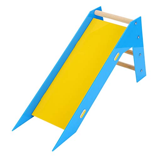 EVTSCAN Parrot Climb Slide Leitern, ungiftige Vorräte Parrot Wooden Slide Treppen, Skill Training Toys Climb Toys für Brids Parrot