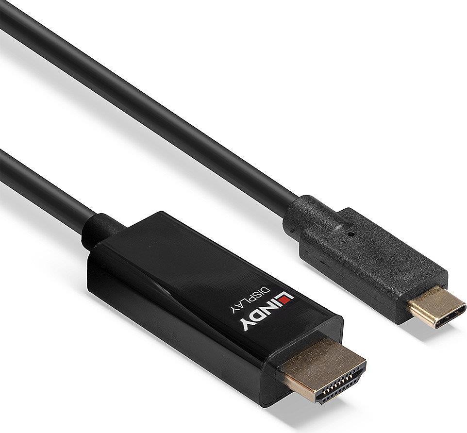 LINDY Adapterkabel USB Typ C auf HDMI 4K60 mit HDR, 5 m