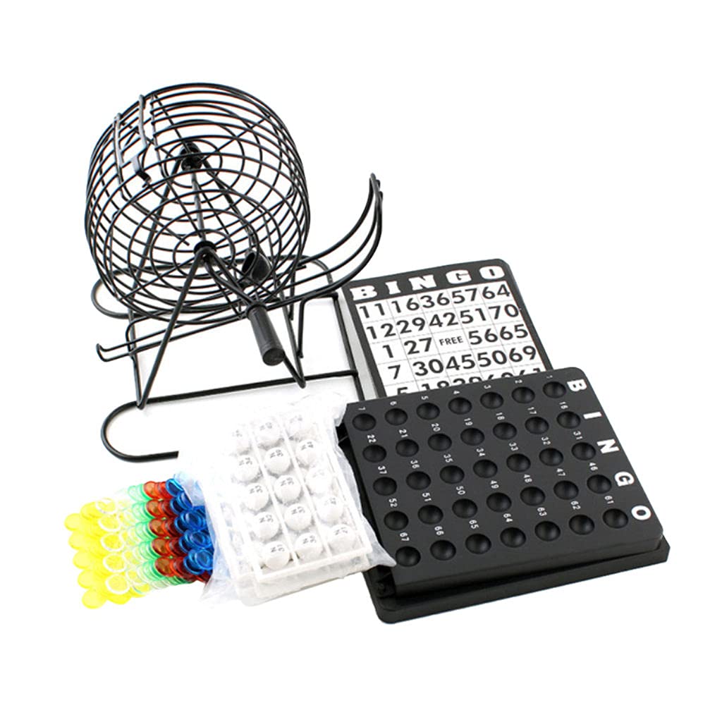 sharprepublic Bingo Lottery Cage Tischspiel Tools für Fun Bag Fillers 1 Teilige Tafel