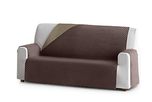 Eysa Oslo Sofa überwurf, Polyester, C/7 braun-nerz, 4 Sitzer 190cm. Geeignet für Sofas von 210 bis 250 cm