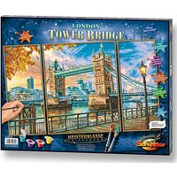 Schipper Malen nach Zahlen "Meisterklasse Triptychon London - Tower Bridge"