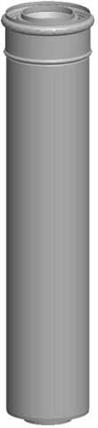 Wolf 2651467 – Rohr concentrico Durchmesser 80/125 1000 mm