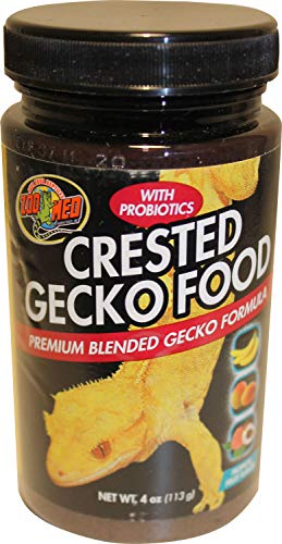 Zoo Med Crested Gecko Food Tropical Fruit Flavor 4 Ounce