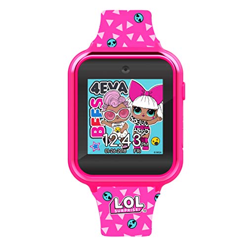 Disney Mädchen Digital Quarz Uhr mit Silicone Armband LOL4264