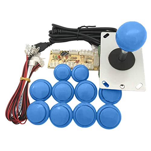 UEXCN Arcade Joystick DIY Kit Zero Delay USB Encoder zu PC Sanwa Joystick und Druckknöpfe für Arcade Mame machen Spaß zu Hause mit Freunden