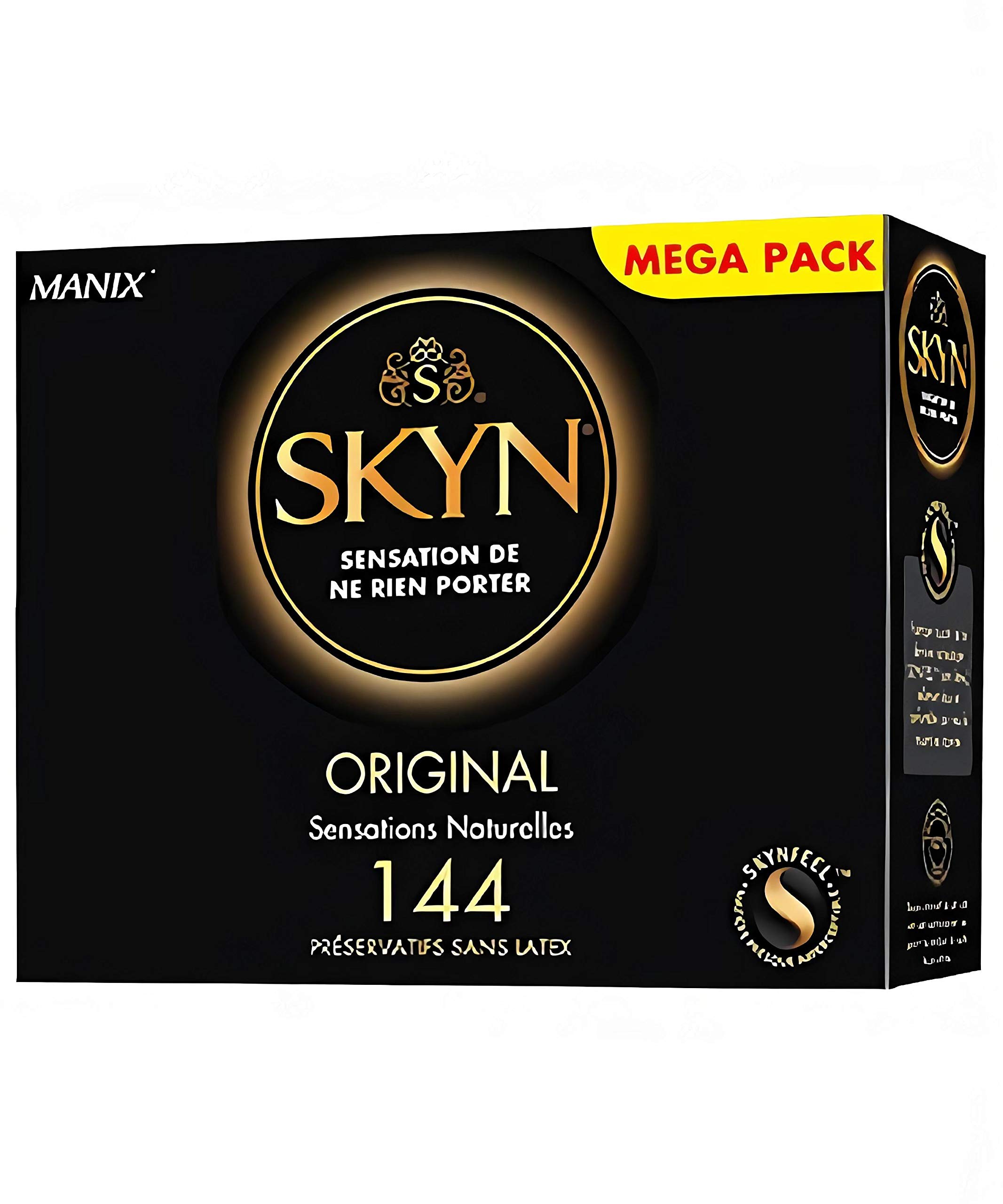 SKYN Original Kondome ultra-weich, latexfrei, 40 Stück, altes Modell, Black, 40 Unità (Confezione da 1)