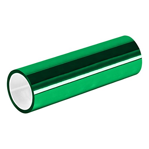 TapeCase 8-72-MPFT-Green Metallisiertes Polyester-, Acryl-Klebeband, 0,005 cm dick, 65,8 m Länge, 20,3 cm Breite, Grün, 1 Rolle