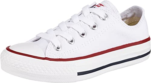 Converse Unisex-Kinder Chuck Taylor All Star Core Ox Sneaker, Weiß (White 3J256C), 33.5 EU