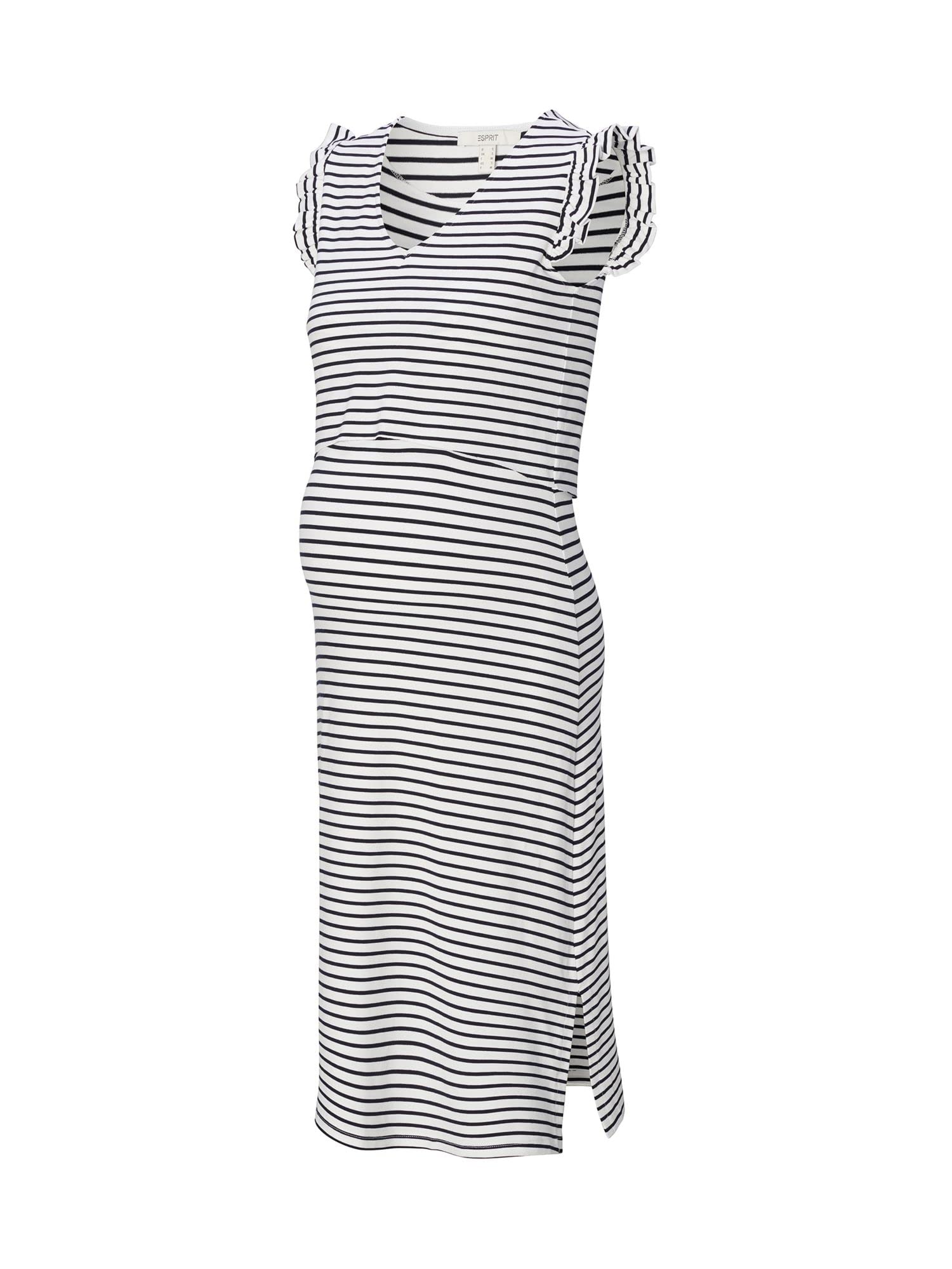 ESPRIT Damen Dress Nursing Sleeveless Stripe Kleid, Blau-485, XXL