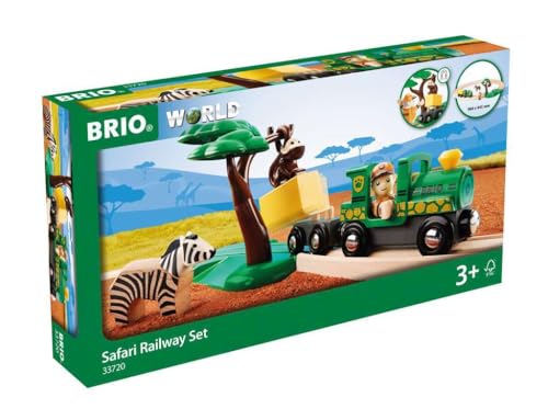 BRIO World 33720 - BRIO World Safari Bahn Set