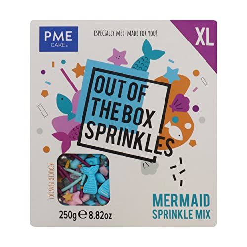 Out the Box Sprinkle Mix XL - Meerjungfrau Mix, 250g