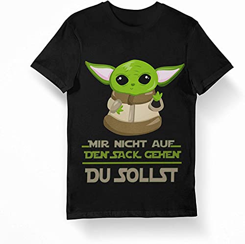 Yoda T-Shirt Du Nicht auf den Sack gehen - Du sollst! schwarz (4XL)