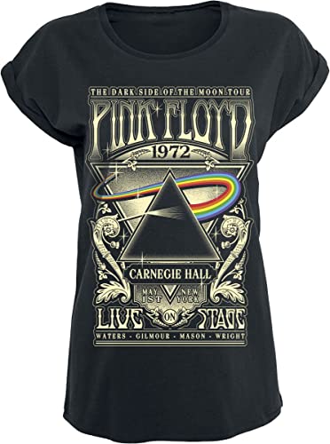 Pink Floyd Dark Side of The Moon - Live On Stage 1972 Frauen T-Shirt schwarz S