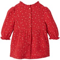 Vertbaudet Baby Kleid mit Sternen Pack rot/Marine 86