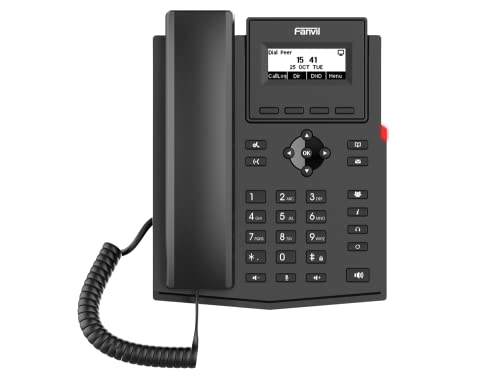 Fanvil IP Telefon X301G schwarz (X301G)