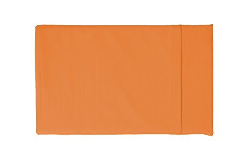 Gabel-mehr Farbe und Wohlbefinden Bettlaken, Perkal, Paprikapulver, Single, 290 x 160 x 0.3 cm