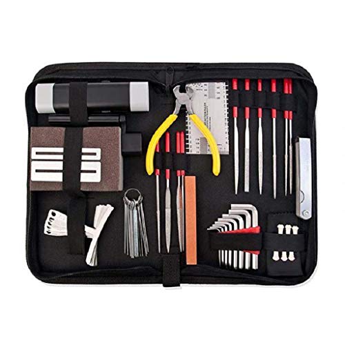 42-teiliges Komplettes Gitarren Reparatur Wartungswerkzeug Set Gitarren Setup Set Reparatur Werkzeuge Für Ukulele Bass Mandoline Banjo Gitarren Werkzeuge