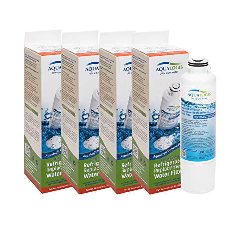 Aqualogis 4 x Wasserfilter Ersetzt Samsung DA29-00020B, DA29-00020A, HAF-CIN, HAFCIN