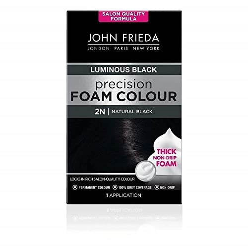 John Frieda Precision Foam Color Haarfarbe Nummer 2N Luminous Natural Black