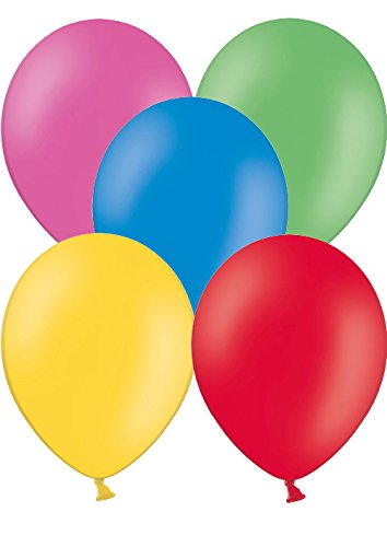 500 Luftballons Ø 28 cm Farbe frei wählbar Ballons Helium Luftballon (Gemischt)