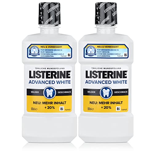 Listerine Advanced White, 3er Pack (3 x 500 ml)