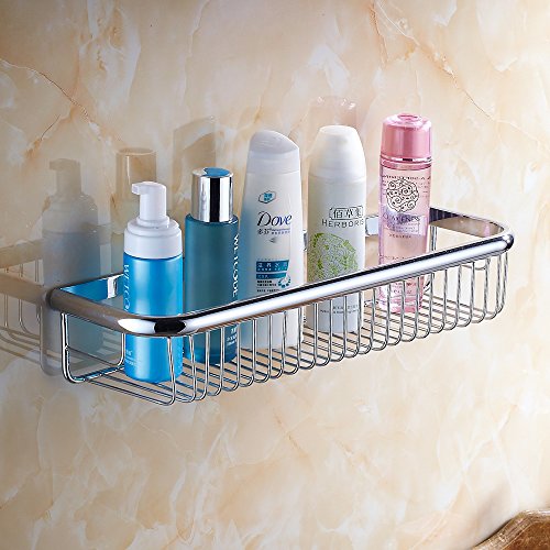 Beelee Messing Ablagen mit Küchenspeicher Organisator Badezimmer Duschen Aufbewahrungskorb Ablage für die Dusche