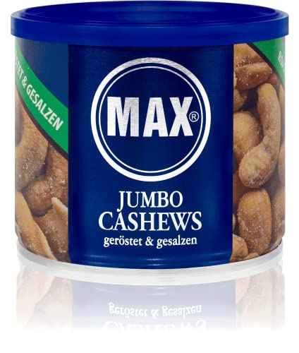 MAX Jumbo Cashews geröstet und gesalzen (6er Karton)