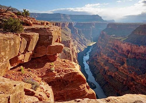 Baum im Canyon – 2000-teiliges Holzpuzzle – kreative Geschenkideen für Jugendliche und Erwachsene