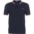 Fred Perry Poloshirt SLIM FIT TWIN TIPPED