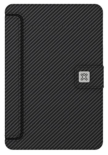 XtremeMac Thin Folio Carbon Fiber Schutzhülle für Apple iPad Mini (Komplettschutz) im Carbon-Design schwarz