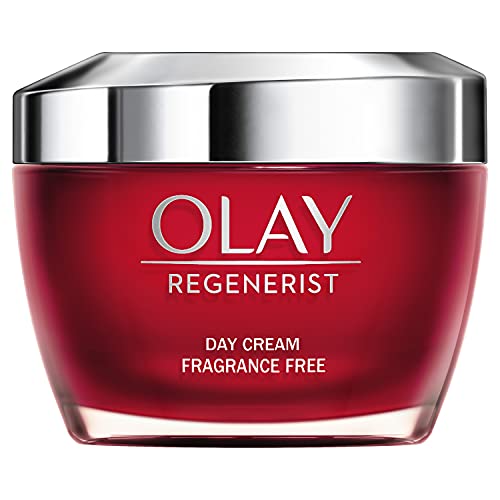 Olay Regenerist, straffende Anti-Aging Creme, frei von Duftstoffen, Feuchtigkeitsspender für straffe Haut, 50 ml, von Olay