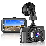 CHORTAU Dash Cam 1080P FHD Car Dash Camera 3 inch Dashboard Camera with Night Vision, 170°Wide Angle, Parking Monitor, Loop Recording