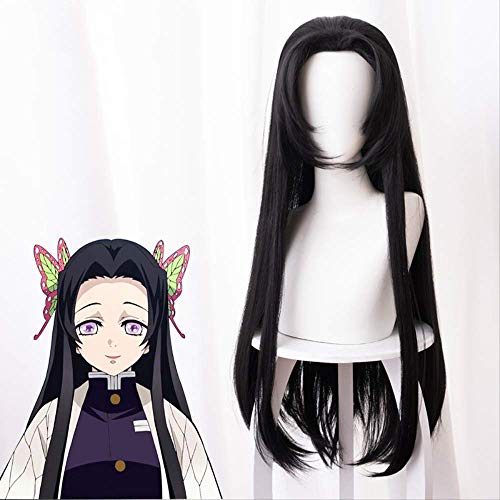 Devil's Blade Blade Chana Megumi Style Black Hair Long Cosplay Anime Wig